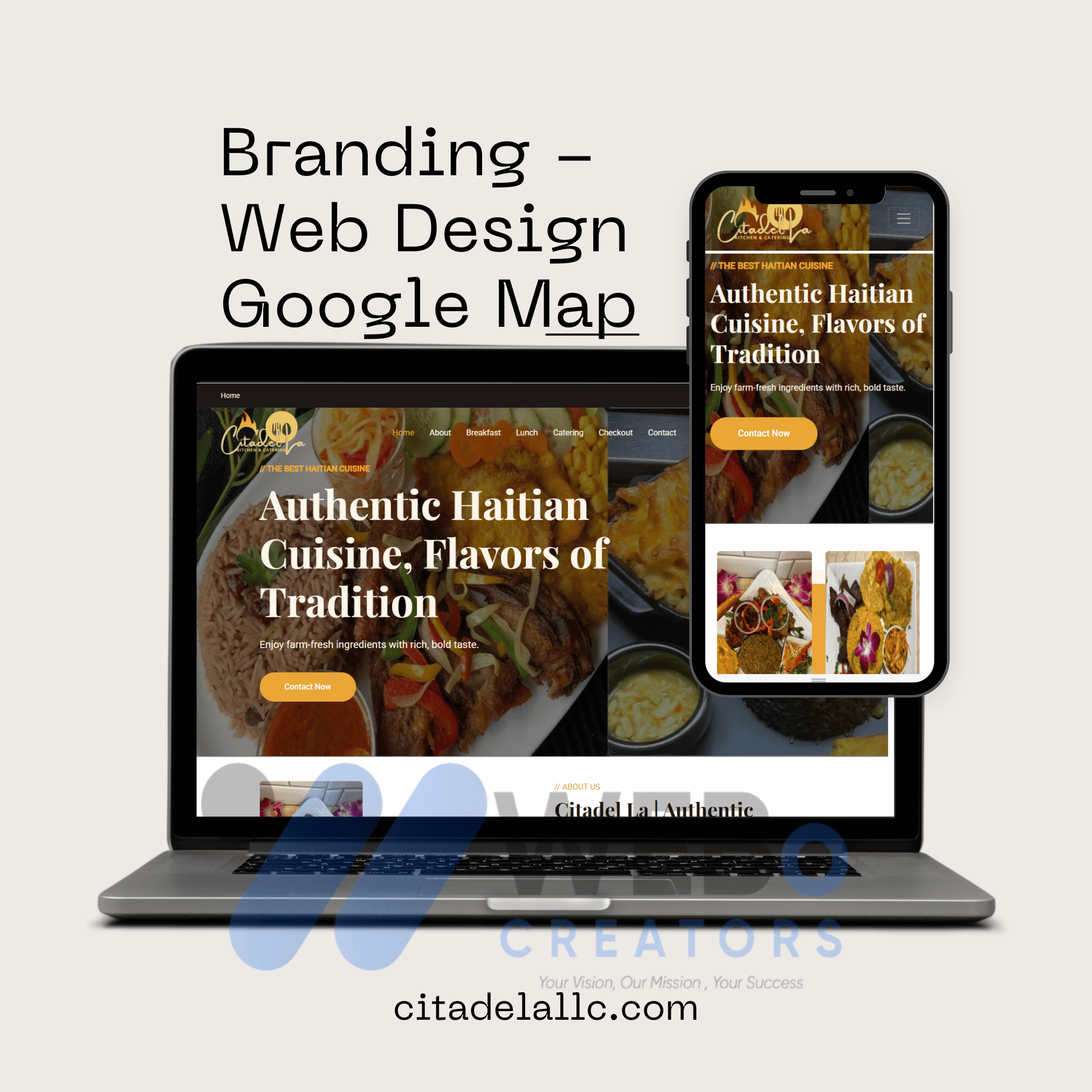 Website Development Service for Citadel Allc corporate website